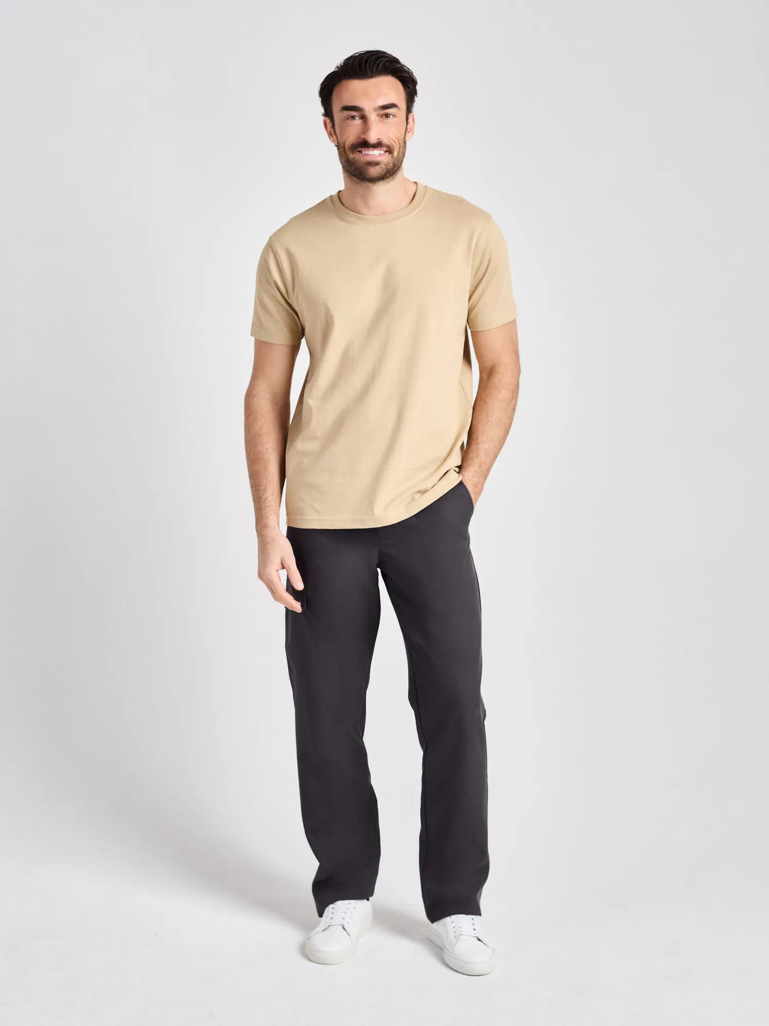 Taranto Man - T-Shirt Kurzarm - natur
